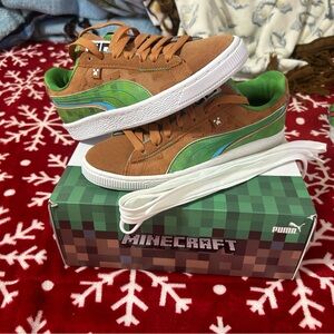 Puma Kids Sneakers - Brown and Green